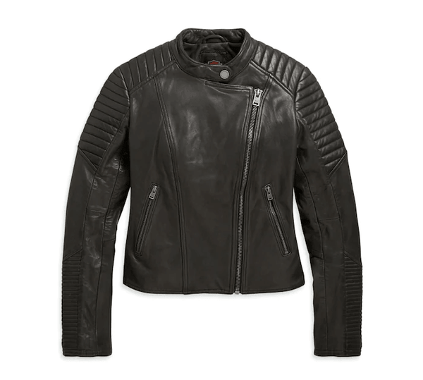 Women's Leather Biker Jacket – TheLeatherValley